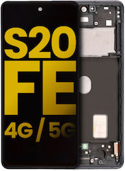 Οθόνη + Lcd + για Samsung G780F, G781B, S20 FE (Μπλε)