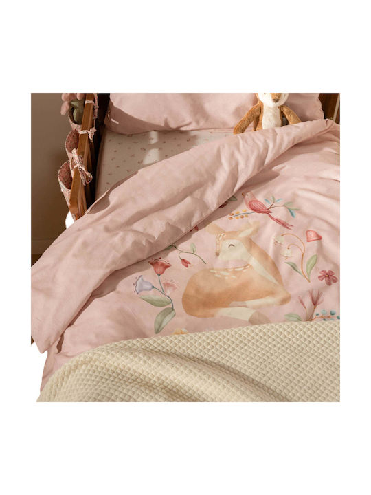 Little Dutch Blossom Set Kids Duvet Cover Single with Pillowcase Blossom 140x200cm
