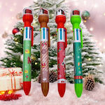 Christmas Pen with Blue Ink