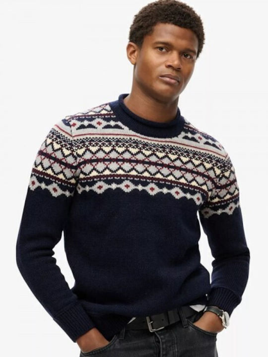 Superdry Sweater Navy Blue