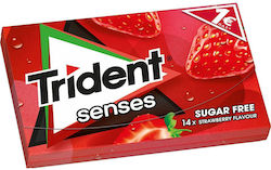 Trident Senses Chewing Gum With Strawberry Flav...