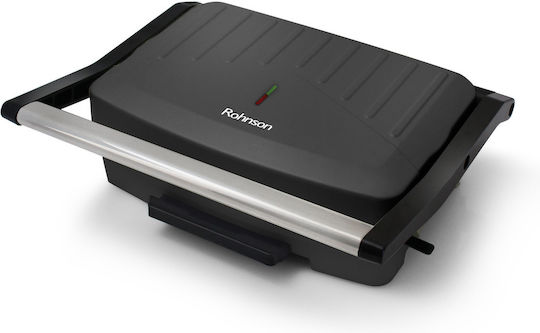Rohnson Sandwich Maker Grill 1000W Neagră