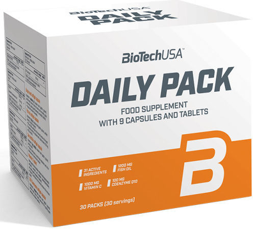 Biotech USA Daily Pack Multivitamin 1500mg 30Stück