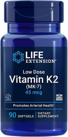 Life Extension Витамин К за Здравето на костите 90 софтджел