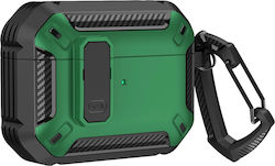 Hurtel Case Θήκη με Γάντζο σε Πράσινο χρώμα για Apple AirPods 4