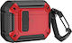Hurtel Case Case Silicone with Hook in Red colo...