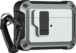 Hurtel Case Θήκη με Γάντζο σε Γκρι χρώμα για Apple AirPods 4