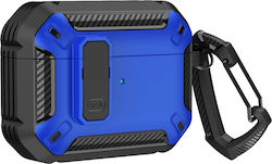 Hurtel Case Θήκη με Γάντζο σε Μπλε χρώμα για Apple AirPods 4