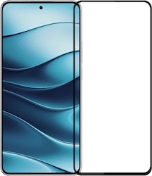 Pinwuyo Full Face Tempered Glass Μαύρο (Redmi Note 14 4G / Redmi Note 14 5G / Poco M7 Pro)
