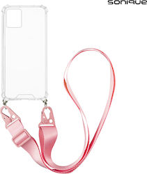 Sonique Strap Задна корица Силикон Розов (Moto ...
