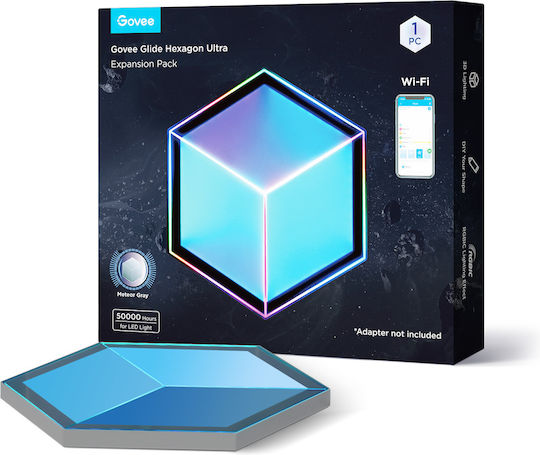 Govee Декоративно Осветително Тяло Glide Ultra Expansion Pack LED RGB Шестоъгълник