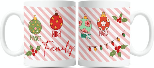 Christmas Mug Family Ceramic