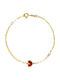 Papoulidis Jewellery Kinderarmband aus Gold 9K mit Herz