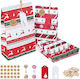 Paper Christmas Bag for Gift Multicolored 18x31cm. 24pcs