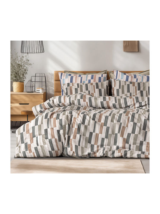 Beauty Home Комплект Плик за Завивка Памучен Ки...