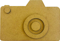 Decorative MDF Designs Stamperia Camera 13.9x9.5cm