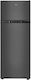 TCL Kühlschrank mit Doppeltür 207Es H144xB54.5xT55cm. Gray RF207TSE1