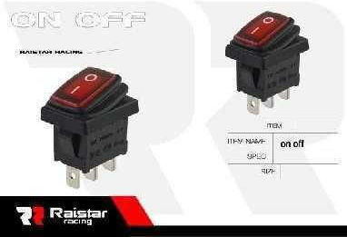 Raistar Car On/Off Switch