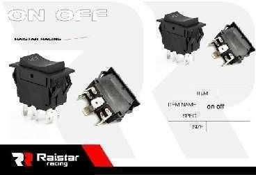 Διακόπτης Οχημάτων On Off R-f13213-36-1u 180954