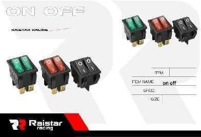 Διακόπτης Οχημάτων On Off R-f13212b-26-1u 180952