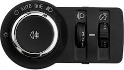 Opel Car Light Switch Universal Black