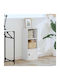 Bibliothek White 31x24x77cm