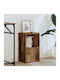 Wooden Bookcase 31x24x52cm