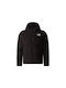 Kids' Sports Jacket with Lining & Hood Black North Down