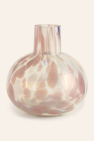 Calma House Glasvase Rosa Φ10cm