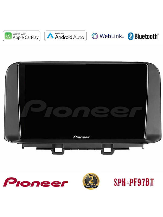 Pioneer Автомобилна Аудио Система (Блутут/USB/WiFi/GPS/Apple-Carplay/Android-Auto) с Тъчскрийн 9"