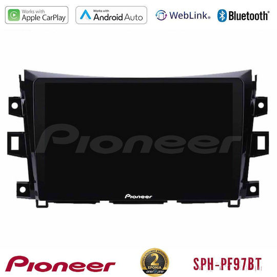Pioneer Ηχοσύστημα Αυτοκινήτου για Nissan Navara / NP300 2016-2021 (Bluetooth/USB/WiFi/GPS/Apple-Carplay/Android-Auto) με Οθόνη Αφής 9"