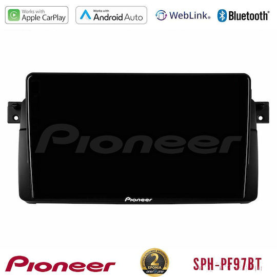 Pioneer Автомобилна Аудио Система (Блутут/USB/WiFi/GPS/Apple-Carplay/Android-Auto) с Тъчскрийн 9"
