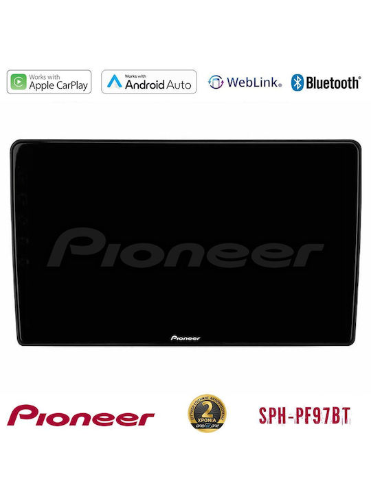 Pioneer Автомобилна Аудио Система (Блутут/USB/WiFi/GPS/Apple-Carplay/Android-Auto) с Тъчскрийн 9"