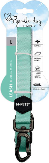 M-pets Нежен повод за куче Голям 2.5x120см Зелен