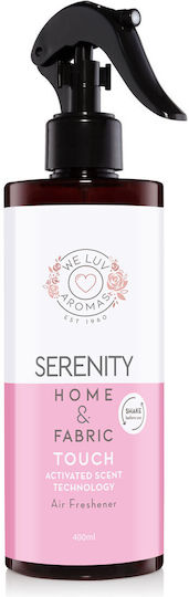 Αρωματικό Spray Χώρου Υφασμάτων Serenity Touch Activated Scent Technology 400 Ml