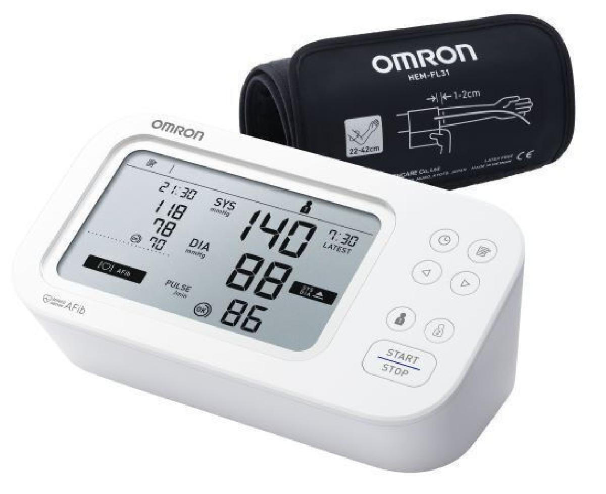 Omron M6 Comfort Ηλεκτρονικό Πιεσόμετρο Μπράτσου Ακριβείας με ανίχνευση Αρρυθμίας (HEM-7380-E)
