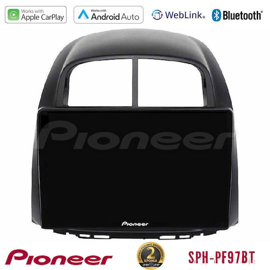 Pioneer Ηχοσύστημα Αυτοκινήτου για Daihatsu Sirion Subaru Justy 2005-2010 (Bluetooth/USB/WiFi/GPS/Apple-Carplay/Android-Auto) με Οθόνη Αφής 9"
