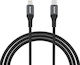 Dudao Braided USB-C to Lightning Cable 30W Μαύρο 2m 304004-181524