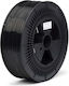 Real Filament PLA 3D Printer Filament 1.75mm Μαύρο 5kg 1τμχ (Spool)