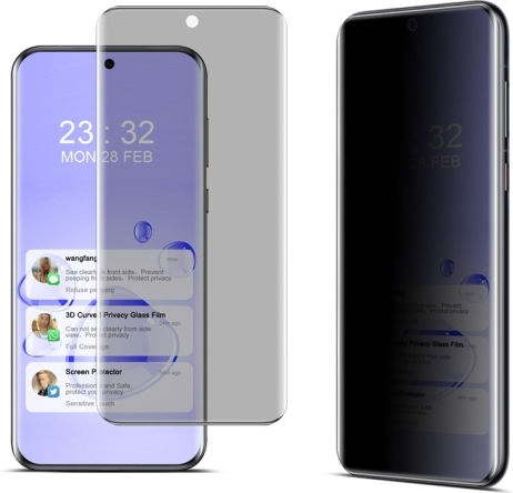 3D Confidențialitate Full Face Tempered Glass (Huawei Pura 70 Pro)