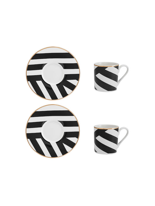 Mikasa Φλιτζάνι Espresso από Πορσελάνη Μαύρο 100ml 5057982099541