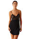 Promise Winter Women's Nightdress Black