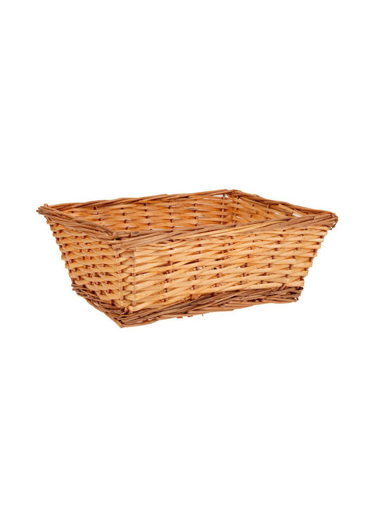 Decorative Basket Wicker 40x30x15cm Iliadis