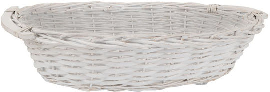 Iliadis Coș decorativ Din paie White 61x48x16buc
