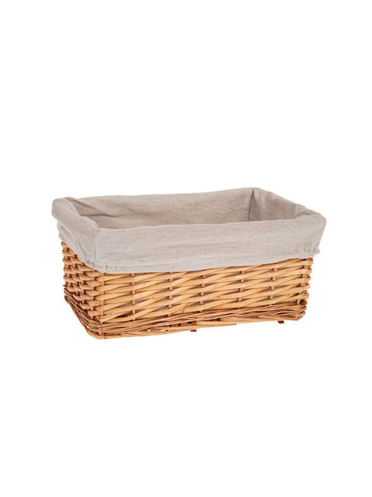 Decorative Basket Wicker 30x20x13cm Iliadis