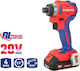 WorkPro WP390102 Παλμικό Κατσαβίδι Μπαταρίας Brushless 20V 2x2Ah