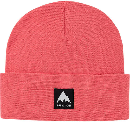 Beanie Beanie Knitted in Orange color