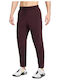 Unlimited Drifit Zippered Cuff Versatile Pants Παντελόνι Φόρμας Dri-Fit με Λάστιχο Red