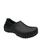 Closed Men's Slippers With Fur Black