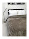 Le Blanc Husă de pătură Super Dublu 220x240cm Comfort Moka 700 g/mp²Gsm